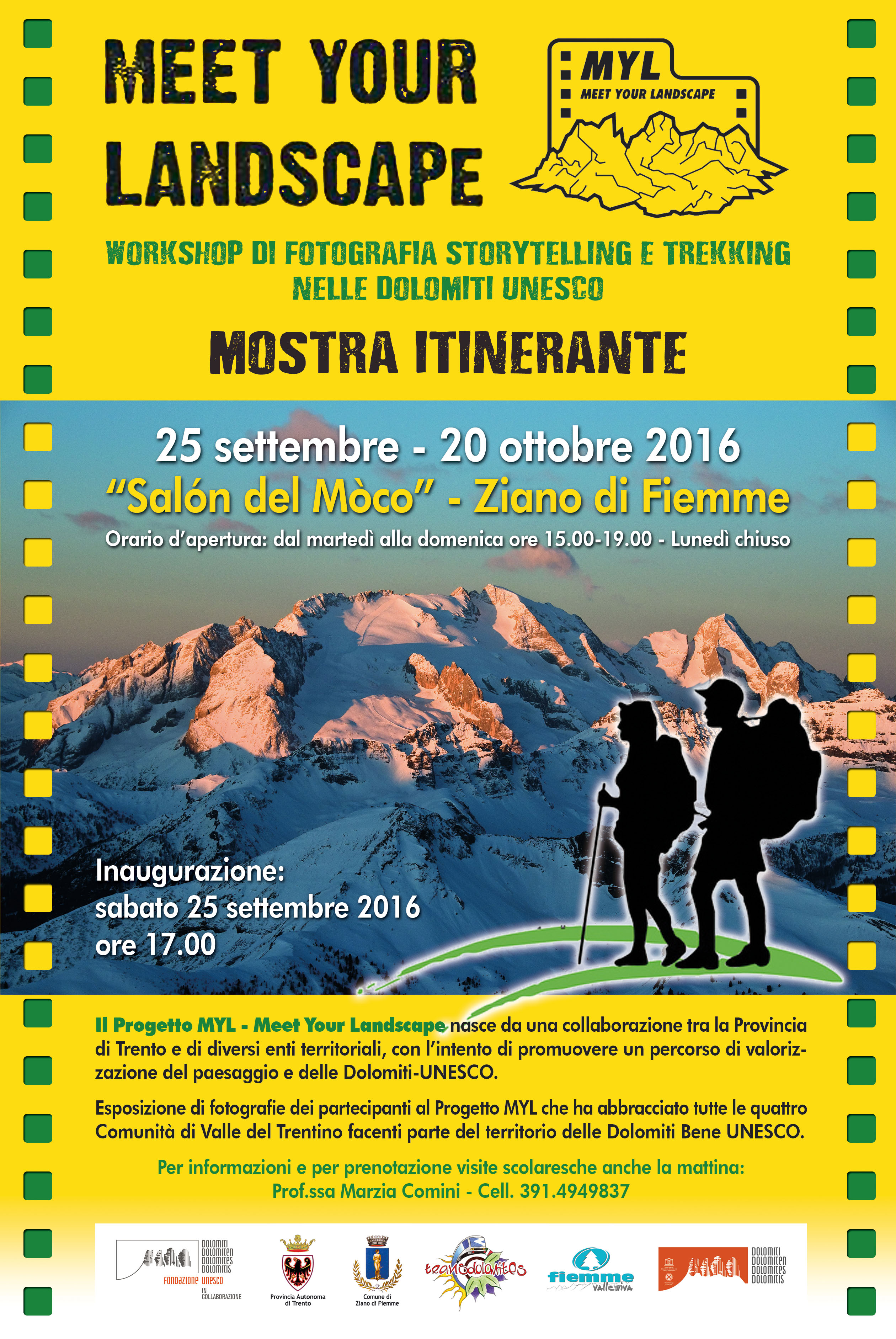 Il Festival del Gusto di Predazzo (TN), terza edizione, prende il via con la prima iniziativa a Ziano di Fiemme. Il Progetto MYL per la salvaguardia delle Dolomiti soffocate dal traffico motorizzato.